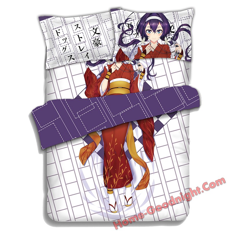 Kyoka Izumi-Bungo Stray Dogs Anime Bedding Sets,Bed Blanket & Duvet Cover,Bed Sheet with Pillow Covers